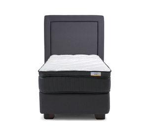 Cama americana 1.5 plazas Hybrido + respaldo Drimkip