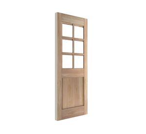 Puerta Ancona madera de lenga 90x270 cm natural