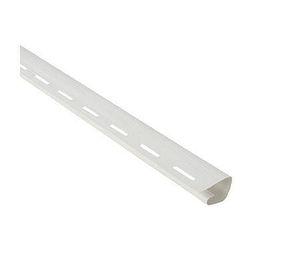 Perfil J pvc blanco 0,02x3,80m Dvp