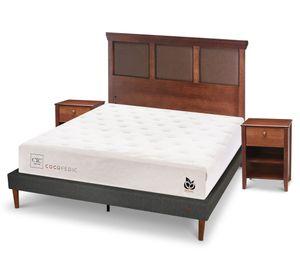 Cama europea 2 plazas Cocopedic + Set Torino Cic.