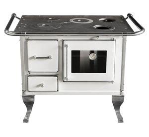 Cocina a leña Villarrica blanco