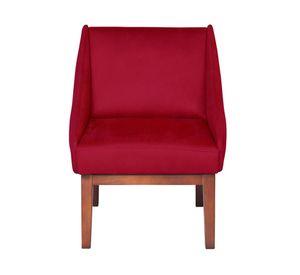 Sitial Berlín cuero rojo Latam Home