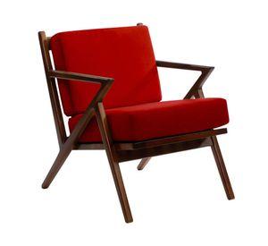 Sitial velvet 1 cuerpo Bremen rojo