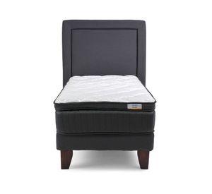 Cama europea 1 plazas + respaldo x 190 cm Drimkip