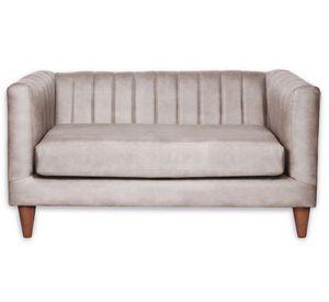 Sofá cuero Sorrento gris Latam Home