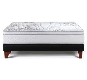 Box spring 1.5 plazas Art 4 patas Rosen