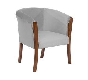 Sitial velvet 1 cuerpo Dortmund gris