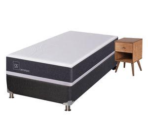 Box spring New Ortopedic 1 plaza + velador Gales Cic
