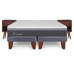 Cama europea 2 plazas Ortopedic Advance + set New Múnich Cic