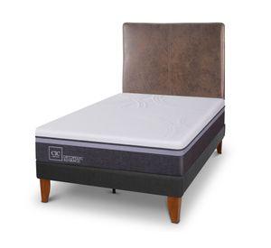 Cama europea Curve O Advance 1.5 plazas Baker + respaldo Cic
