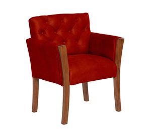 Sitial cuero 1 cuerpo Kiel rojo