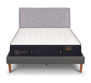 Cama europea 2 plazas Premium + respaldo Ganges Cic