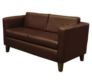 Sofá 2 cuerpos Sicilia chocolate Latam Home