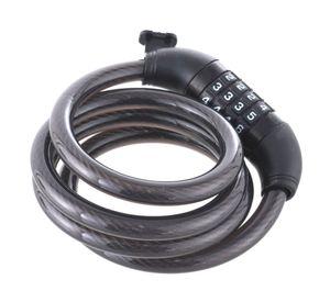 Candado bicicleta con cable 1,2m clave 4 diales Cablelock Odis