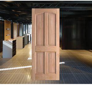 Puerta de lenga Virginia madera 75x210 cm natural