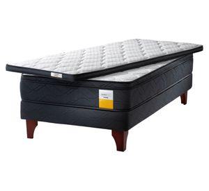 Cama europea 1.5 plazas + topper x 190 cm Drimkip