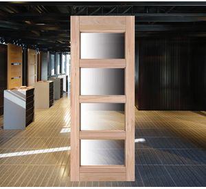 Puerta Roma madera de lenga 65x240 cm