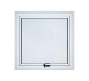 Ventana Aluminio 70x70 cm Termopanel Proyectante Blanca Mundo Glass