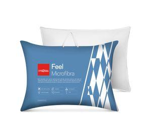 Almohada microfibra 50x70 cm Feel blanco
