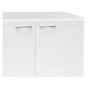 Mueble base lavaplatos 98,5 cm 2 puertas Basic blanco Mobikit