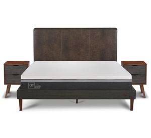 Cama europea 2 plazas Ortopedic Advance + set Baker Cic