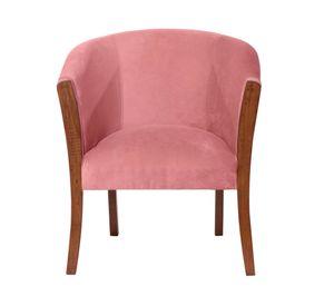 Sitial velvet 1 cuerpo Dortmund rosado