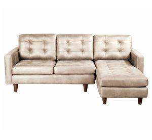Sofá chaise derecho Nápoles beige Latam Home