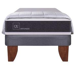 Cama Europea 1 Plaza Ortopedic + Plumón Cic