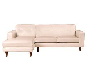 Sofá seccional Salerno izquierdo beige Latam Home