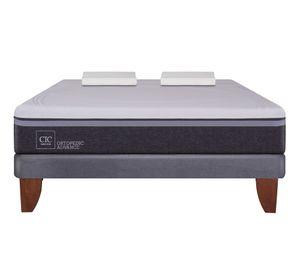 Cama europea 2 plazas Ortopedic advance + almohadas viscoelásticas Cic