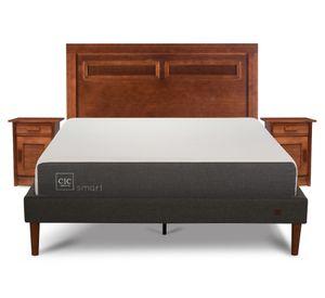 Cama europea 2 plazas Smart + set Milán Cic