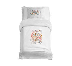 Cubre plumón transición Unicornio blanco cuna