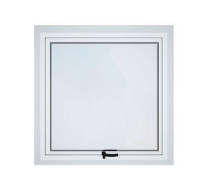 Ventana Aluminio 50x50 cm Termopanel Proyectante Blanca Mundo Glass