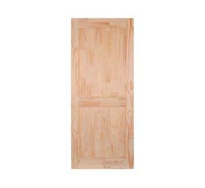 Puerta Pino Radiata Ranco 75x220 cm 2 Paneles Moldupanel