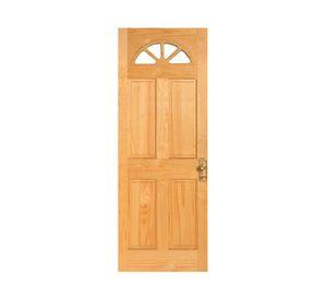 Puerta Pino Radiata Ibiza 4 Paneles 85x210 cm Moldupanel