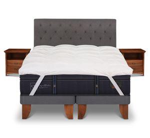 Cama europea king Grand Premium dividida + set Kavery Cic