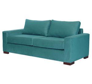 Sofá 3 cuerpos Livorno azul