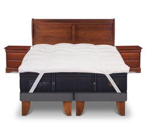 Cama europea 2 plazas Grand Premium dividida + set Miró Cic