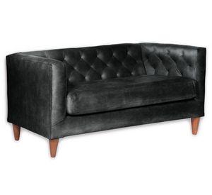 Sofá 2 cuerpos Brescia negro Latam Home