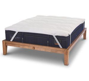Cama europea king Oak Super Premium + topper Cic