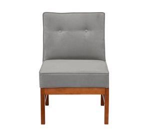 Sitial velvet 1 cuerpo Colonia gris