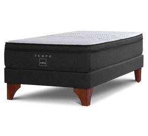 Box spring 1.5 plazas Tempo patas Rosen
