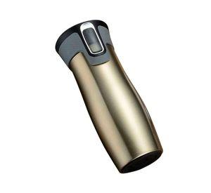 Mug 400 ml botella acero dorado