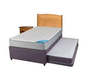 Diván 1.5 plazas Colors dream morado + set Arezzo Flex