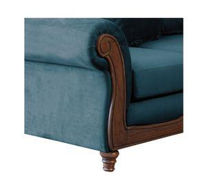 Sofá Rímini azul petróleo Latam Home