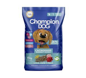 Alimento cachorro 15 kg raza mediana grande Champion Dog.