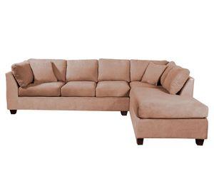 Sofá seccional derecho 5 cuerpos Padua beige