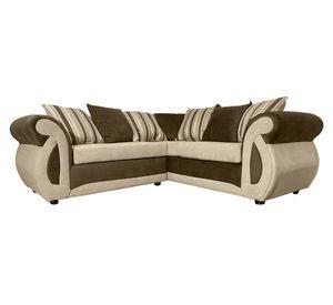 Sofá seccional 3 cuerpos Dominga Chenille beige