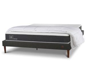 Cama europea 2 plazas Ortopedic + plumón Cic