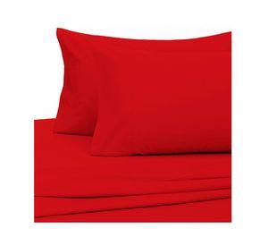 Juego de sábanas 1.5 plazas 144 Hilos rojo